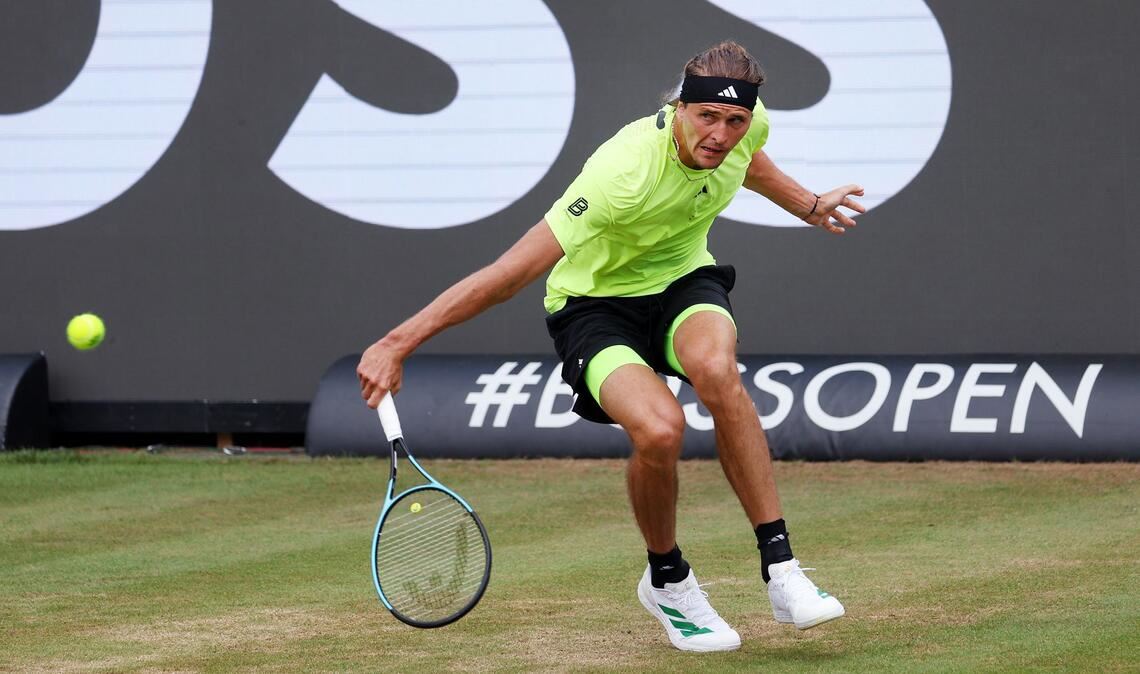 Alexander Zverev stand im Jahr 2025 im Finale der Boss Open.