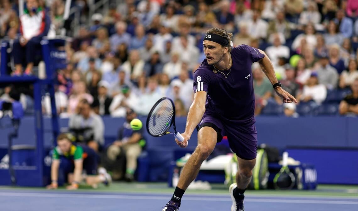 Alexander Zverev trifft bei den US Open nun auf den Kanadier Felix Auger-Aliassime.