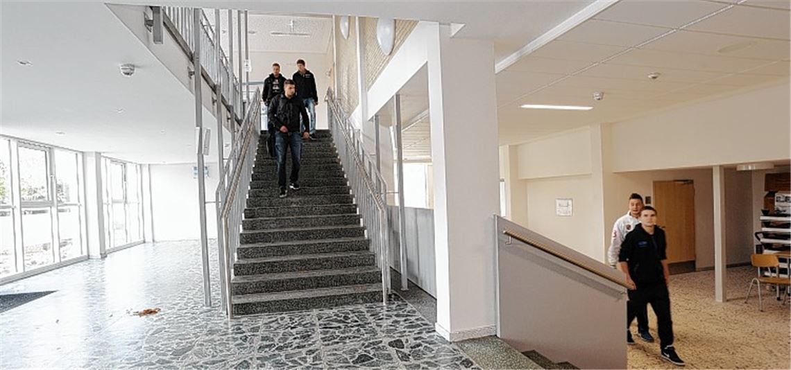 Alles neu seit September: Ein neues Schulhaus und ein neuer Schulleiter sorgen für frischen Wind an der Ferdinand-von-Steinbeis-Schule in Mühlacker.