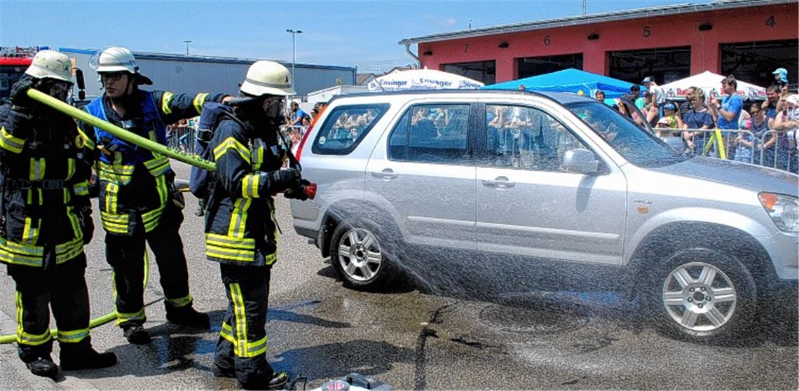 Jederzeit für einen Einsatz bereit