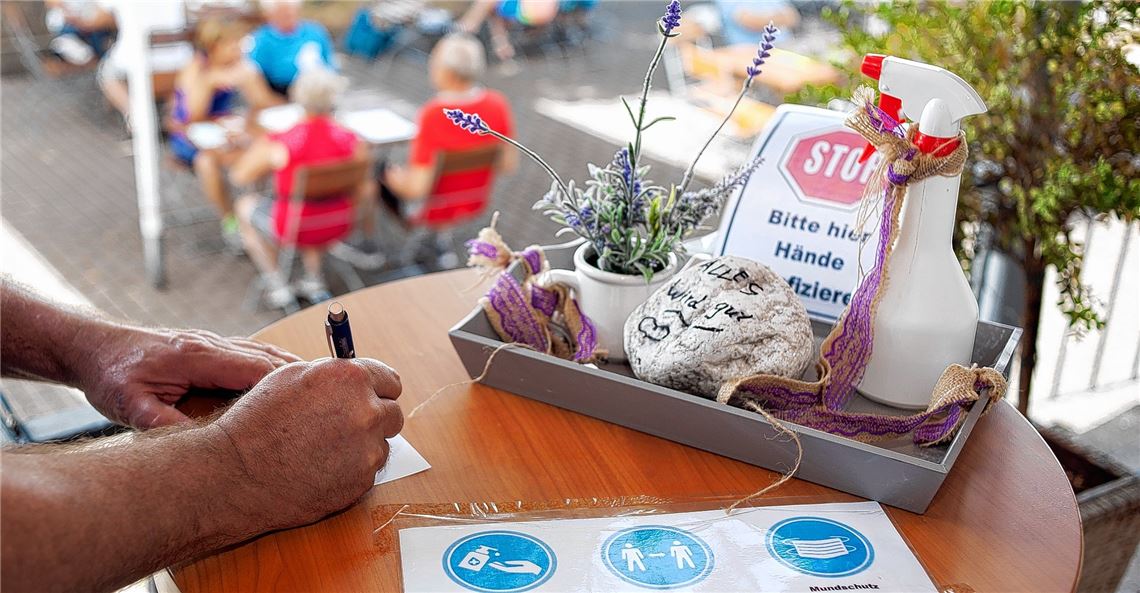 Manche Gäste haben Corona-Regeln satt