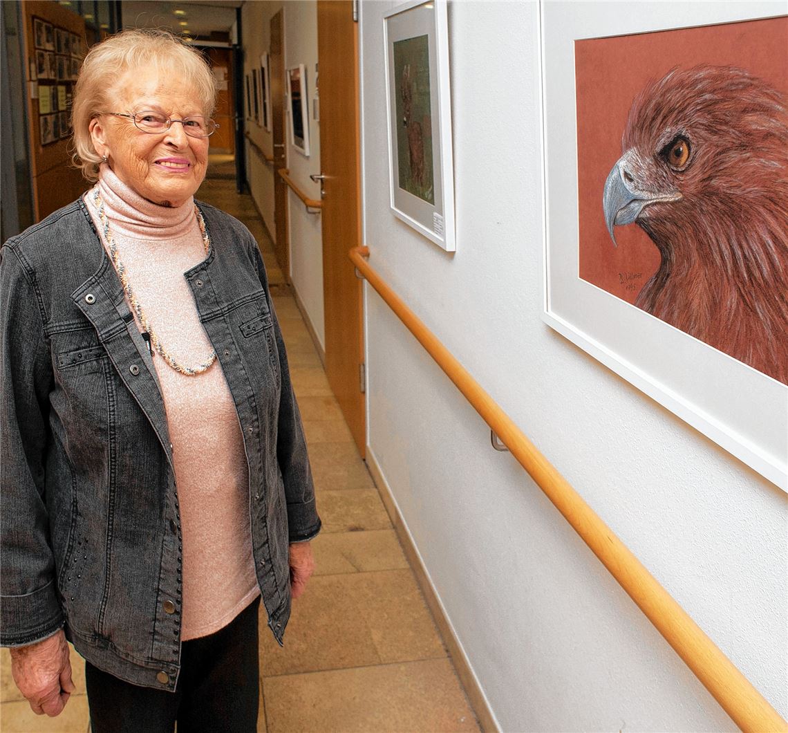 Als Künstlerin war Inge Luise Vollmer von der Natur begeistert. Eigenwillig setzte Martin Eisenhardt seine künstlerischen Ideen um.Fotomoment