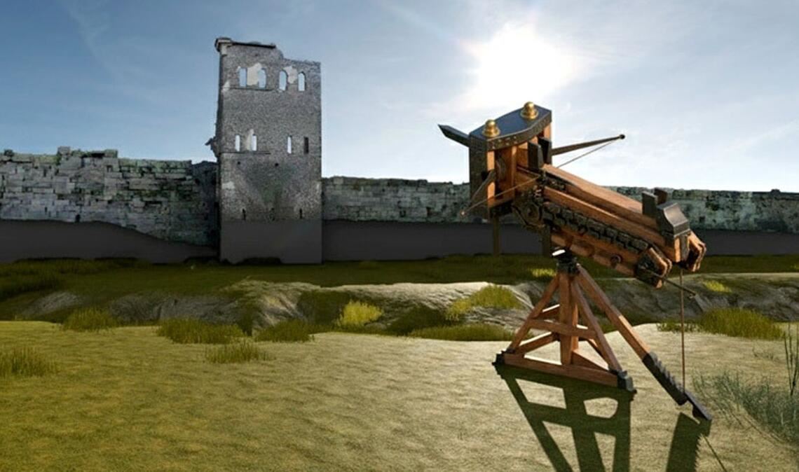 Als römische Truppen im Jahr 89 v. Chr. Pompeji belagerten, könnten sie eine automatische Mehrschusswaffe eingesetzt haben – den Polybolos.