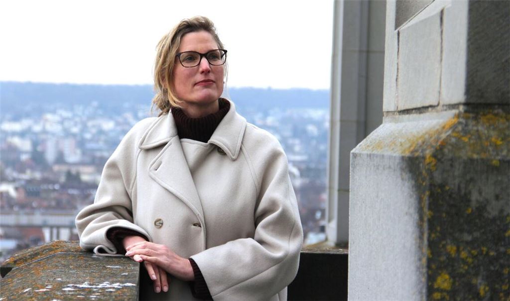 Alte Kirche, gewaltige Aufgabe: Christine Horstmann ist neue Münsterbaumeisterin für das Konstanzer Münster.