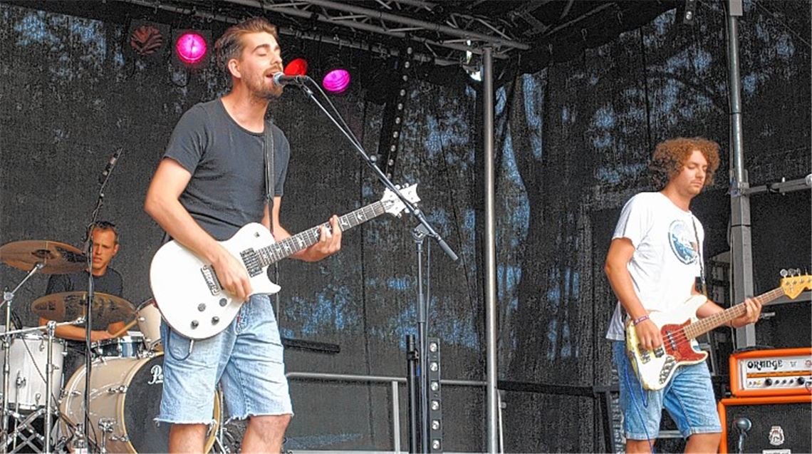 Energie auf der Bühne und darum herum