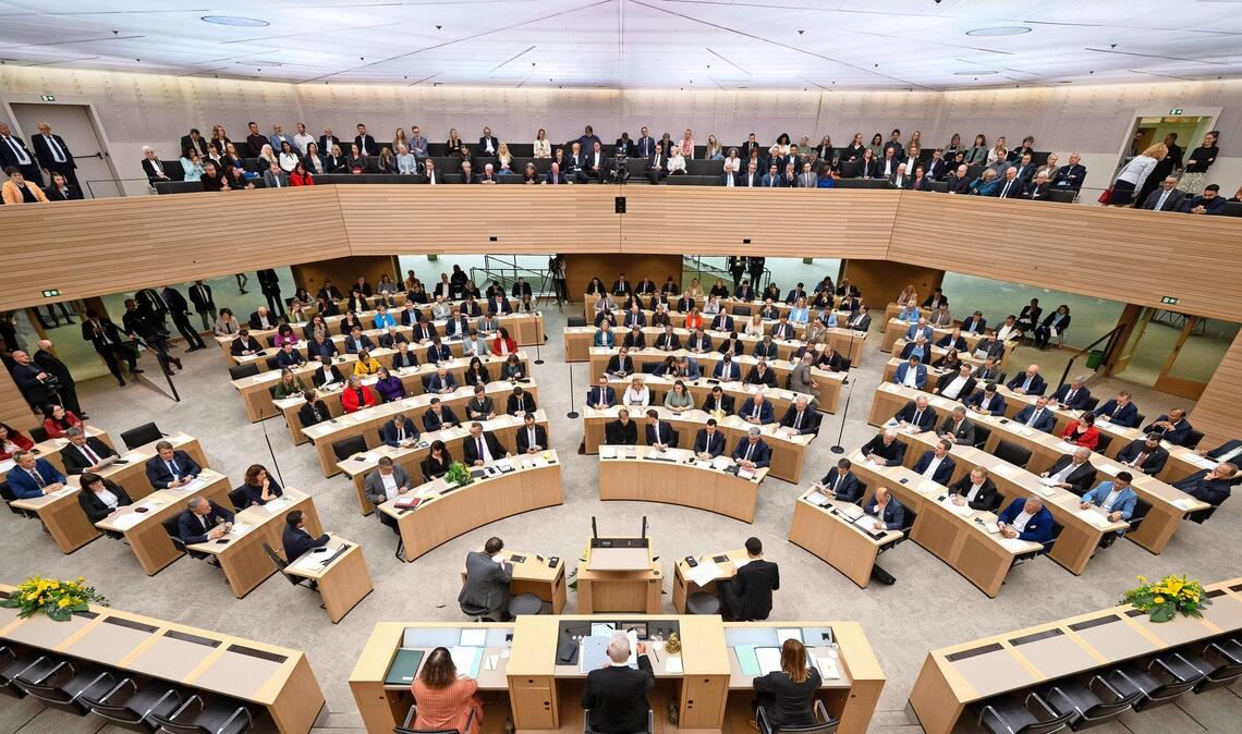 Am 12. Mai 2026 fand die konstituierende Sitzung des neu gewählten Landtags statt.