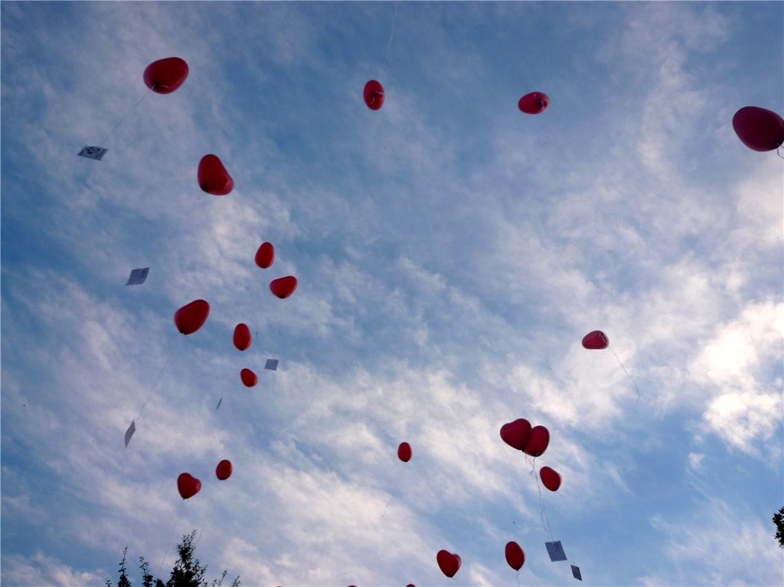 Am 14. Februar ist Valentinstag.