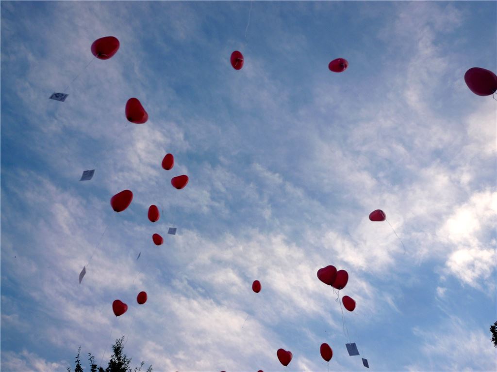 Am 14. Februar ist Valentinstag.