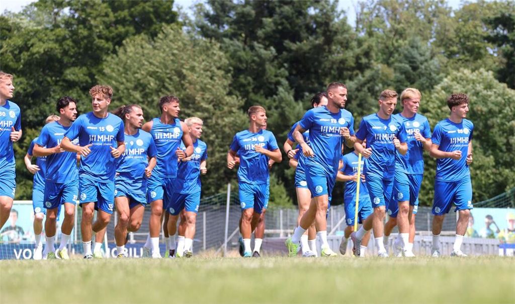 Am 29. Juni ist bei den Blauen der geplante Start in die Vorbereitung.