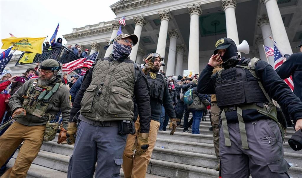 Am 6. Januar 2021 hatten Randalierer angestachelt von Donald Trump das US-Parlament gestürmt. (Archivbild)
