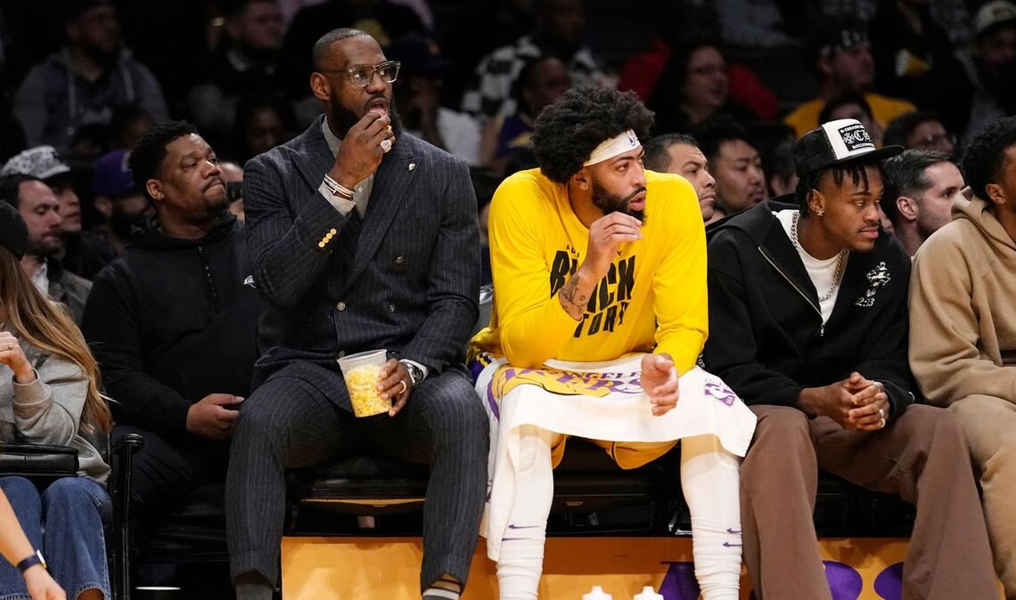 Am 9. Februar 2023 kann Superstar LeBron James nicht für die Lakers auflaufen - just das Spiel steht nun im Fokus bei Ermittlungen wegen Wettmanipulationen und Insiderhandel (Archivfoto).