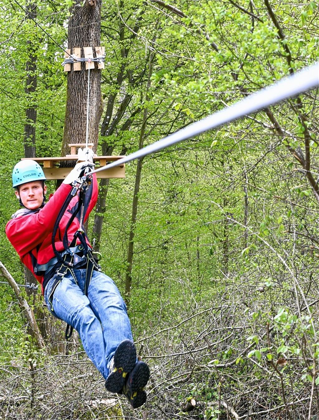 Kletterwald Illingen öffnet neuen Kurs
