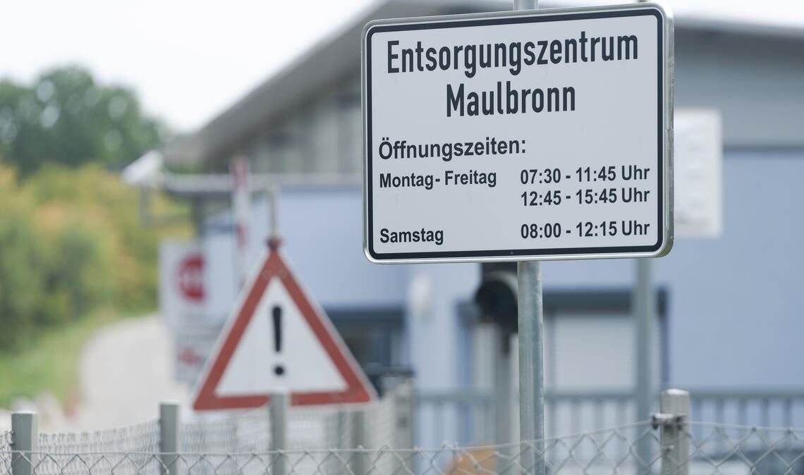 Am Samstag, 2. November, bleibt die Deponie Hamberg in Maulbronn geschlossen. Foto: Archiv