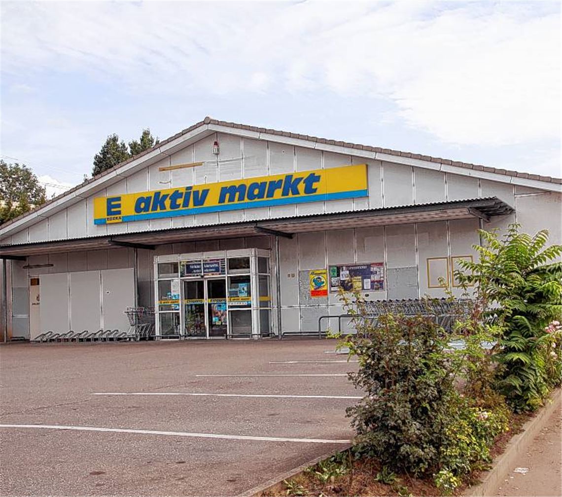 Am Samstagabend überfallen: der Edeka-Markt an der Illinger Luigstraße.