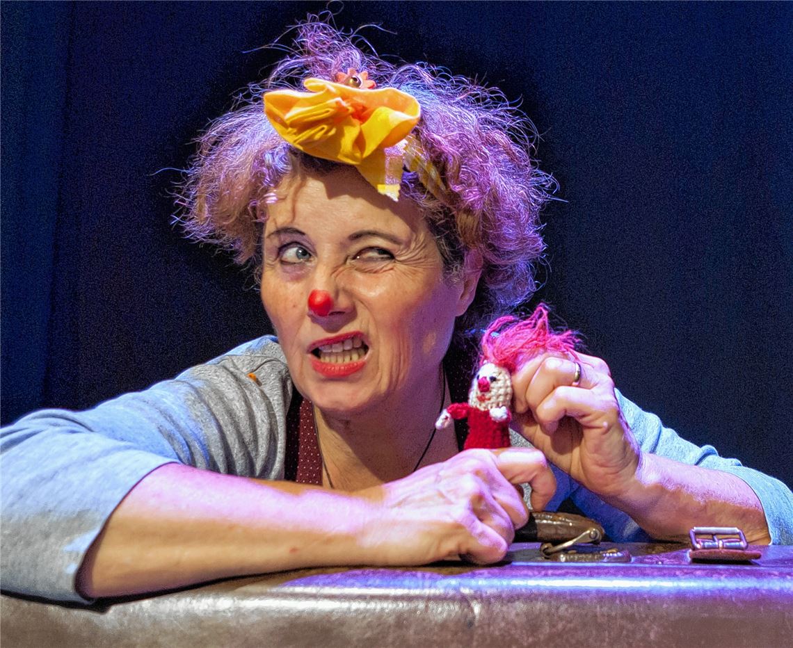 Am Sonntag, 23. August, im Figurentheater Mürle: „Banane und Peperoni“.privat