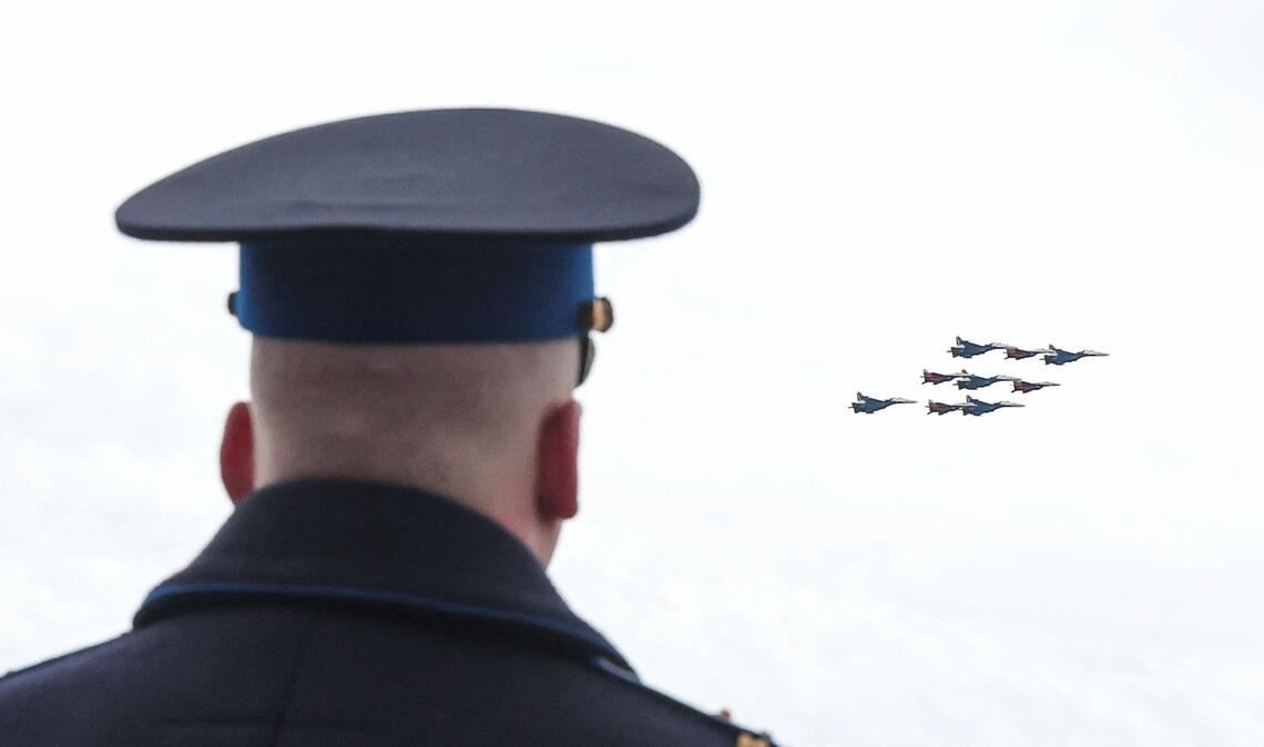 Am Tag des Sieges war die Lage angespannt in Russland.