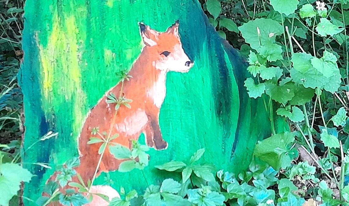 Am Wegesrand „lauern“ die unterschiedlichsten Tiere. Foto: Filitz