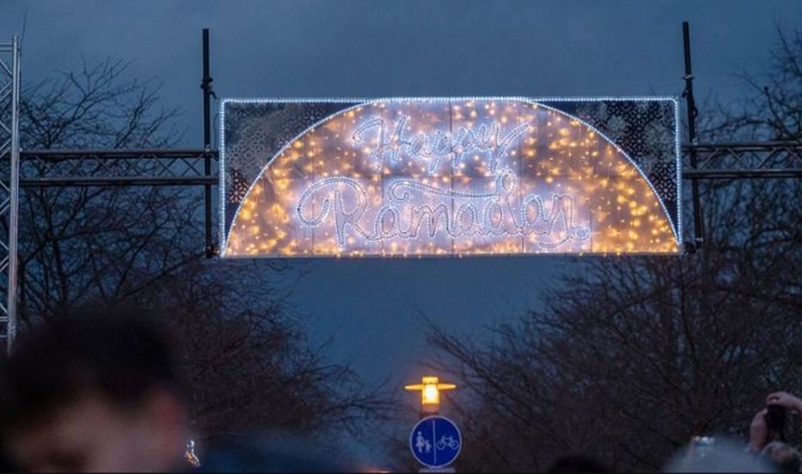Am Wochenende kam es zu zwei Vorfällen an der Freiburger Ramadan-Beleuchtung.
