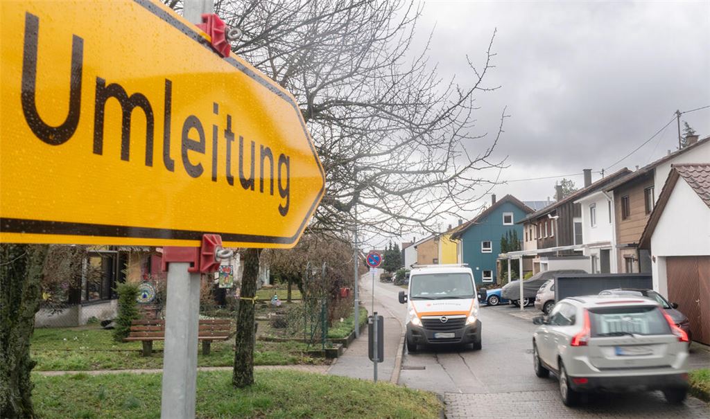 Am Ziegeläckerweg wurde die Beschilderung modifiziert. Auf dem Umleitungsabschnitt dürfen nur noch Lkw bis 3,5 Tonnen unterwegs sein. Foto: Archiv 