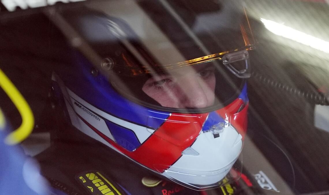 Am liebsten immer hinterm Steuer: Max Verstappen