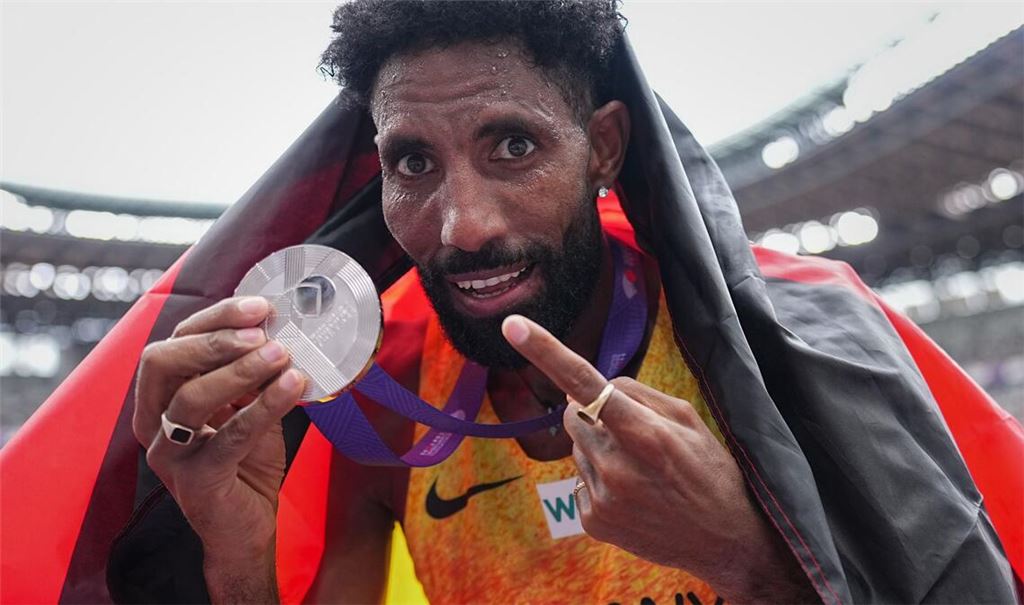 Amanal Petros holte WM-Silber im Marathon.