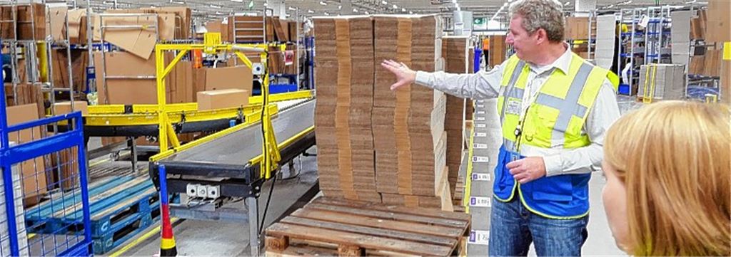 Blick hinter die Kulissen von Amazon