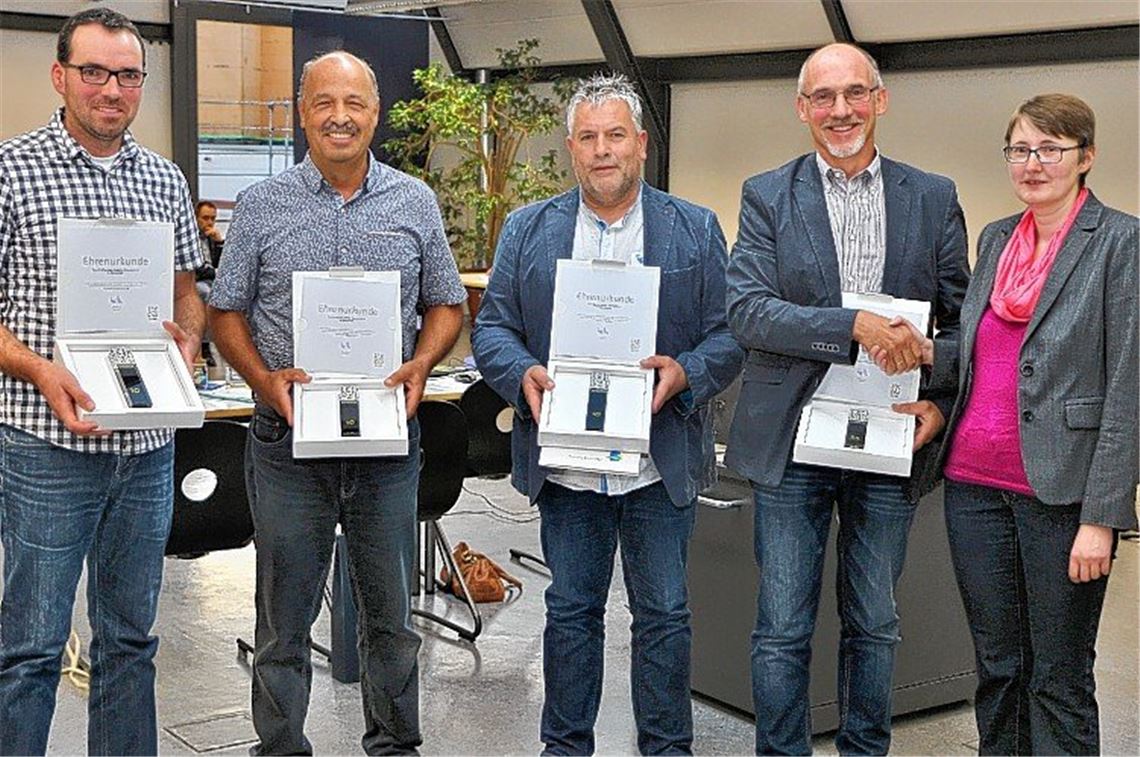 Auszeichnung für 55 Jahre Ratsarbeit