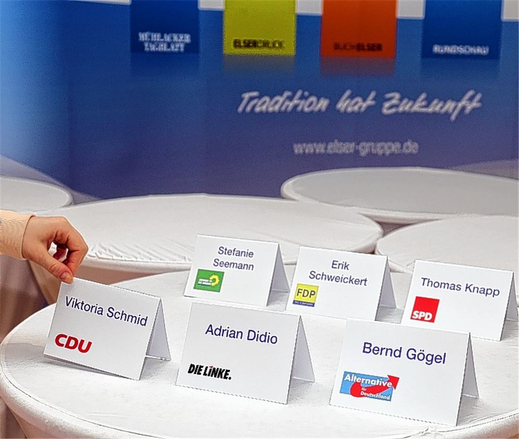 Der Frühschoppen zur Wahl