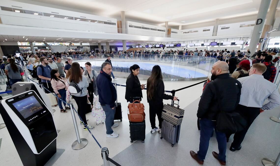 An US-Flughäfen gibt es derzeit lange Wartezeiten (Archivbild).