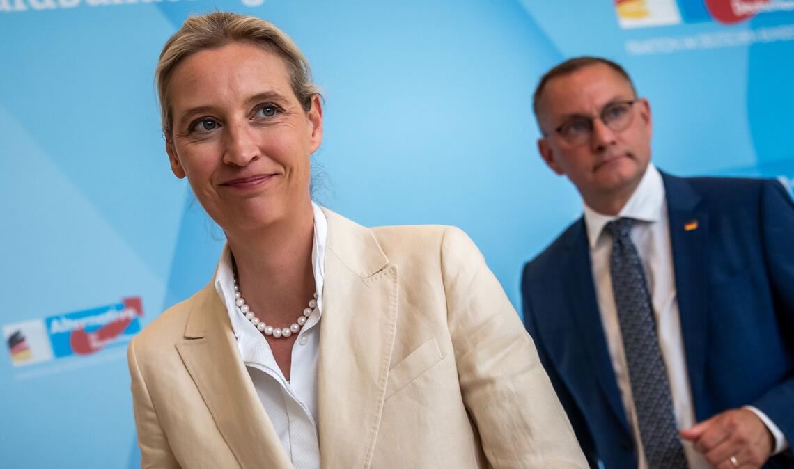"An der AfD wird man nicht mehr vorbeiregieren können", meint Alice Weidel. (Archivfoto)