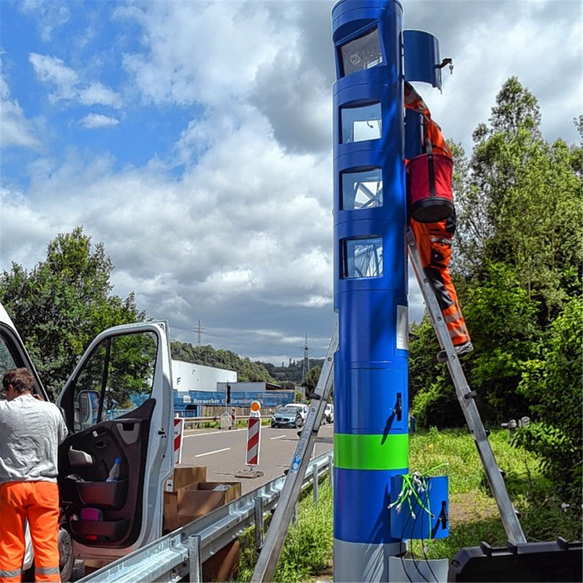 Mautsäulen sind keine Tempoblitzer