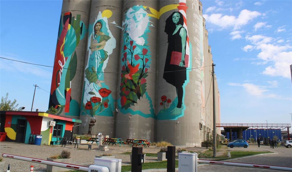 An der Donau in Belgrad stehen im Viertel Dorcol die "Silosi" (Silos), die zu einem Partyareal geworden sind. (Archivbild)