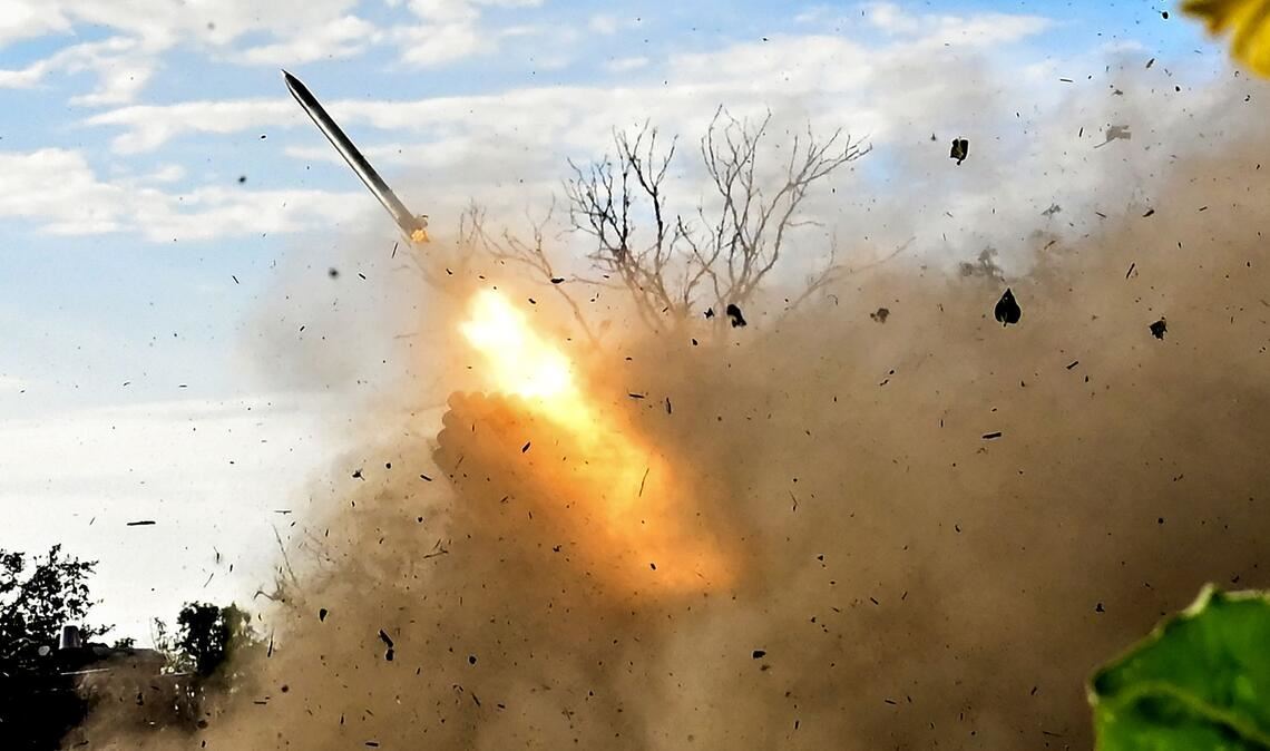 An der Front gibt es im Ukraine-Krieg kaum noch Bewegung. (Archivbild)