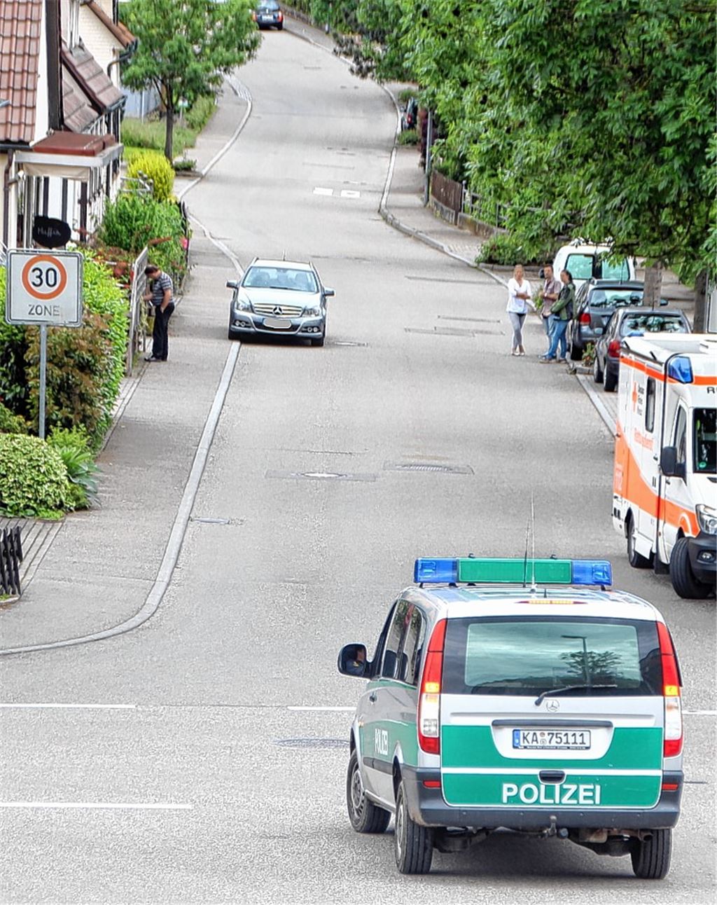 Polizei ermittelt Tatverdächtigen