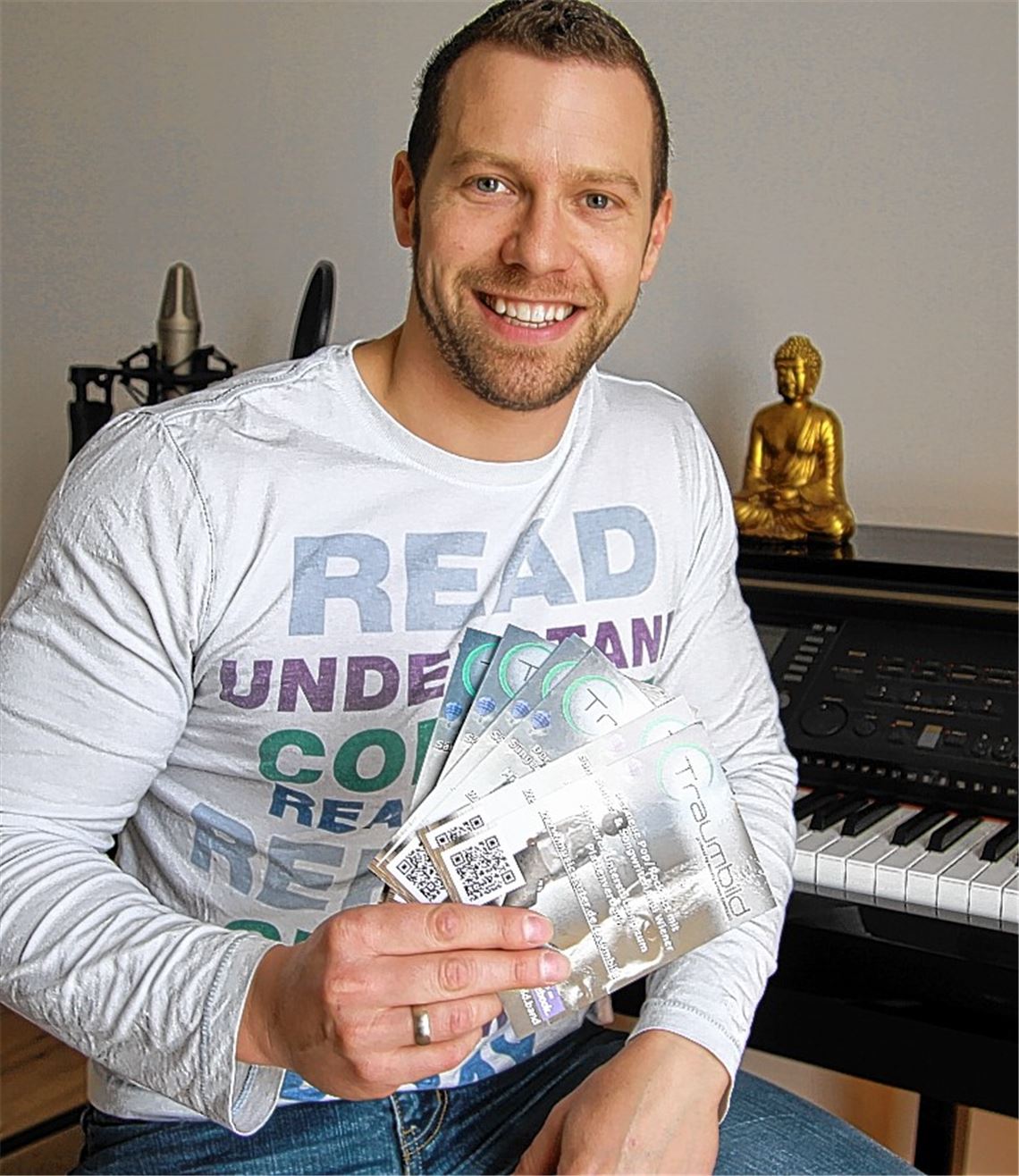 Andi Wiener möchte mit seinem Projekt „Traumbild“ durchstarten.