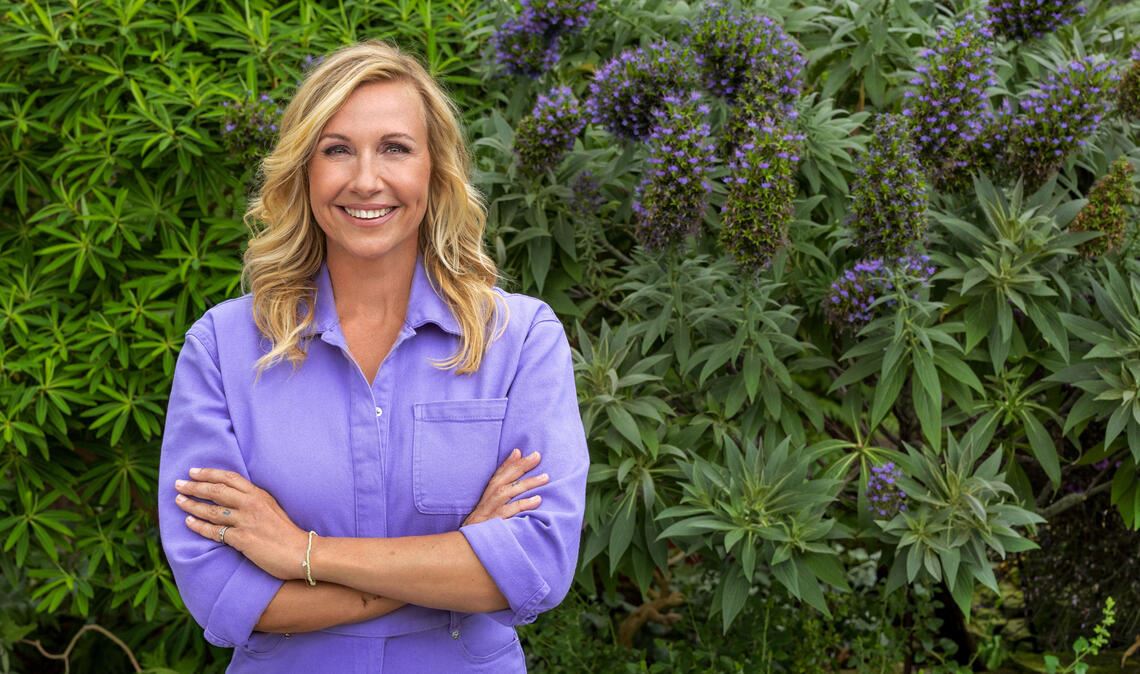 Andrea Kiewel, Moderatorin des ZDF-Fernsehgarten