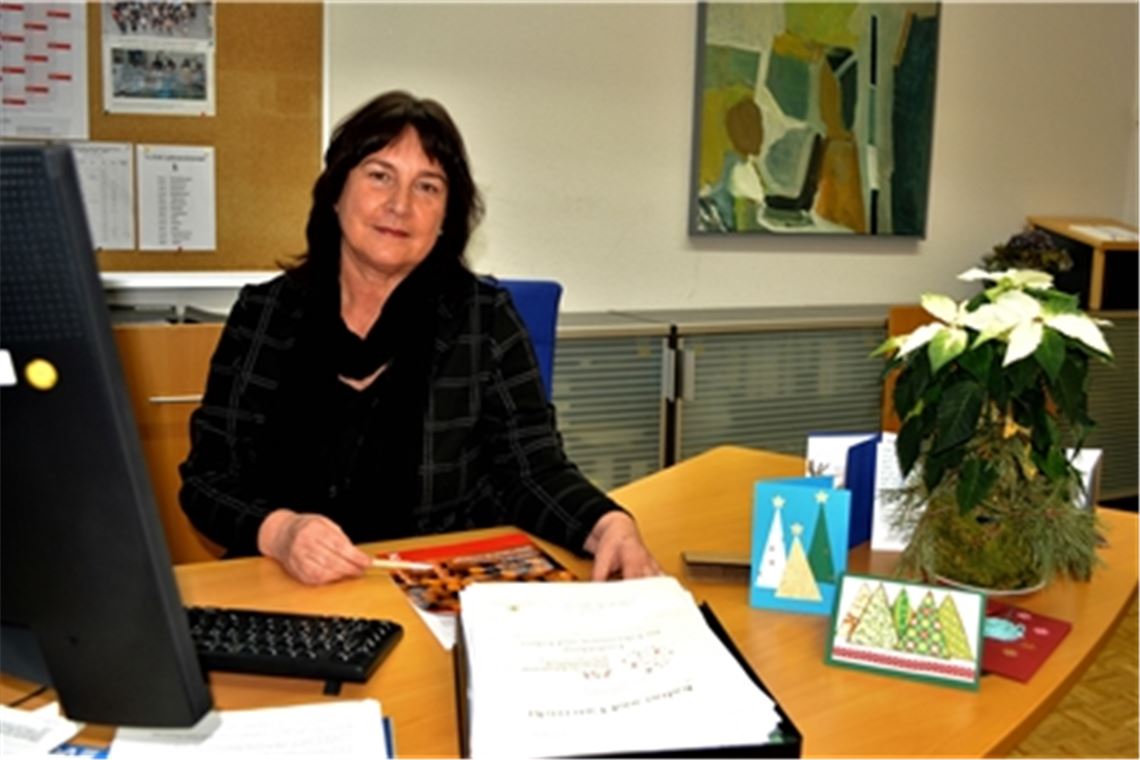 Andrea Maisel leitet die Mörike-Realschule. Foto: Stahlfeld