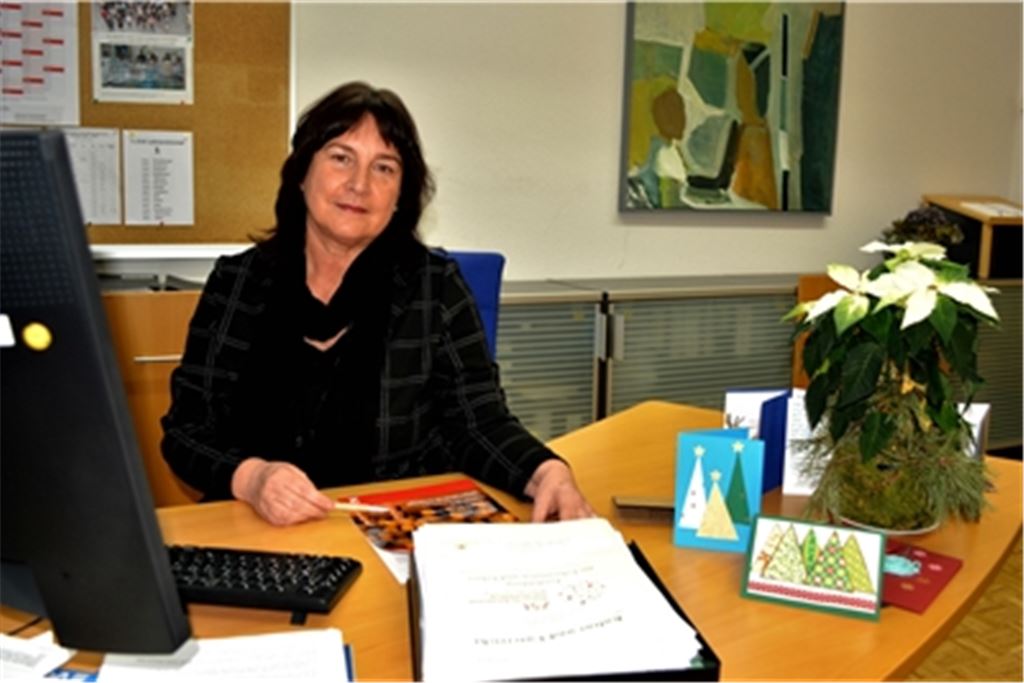 Andrea Maisel leitet die Mörike-Realschule. Foto: Stahlfeld