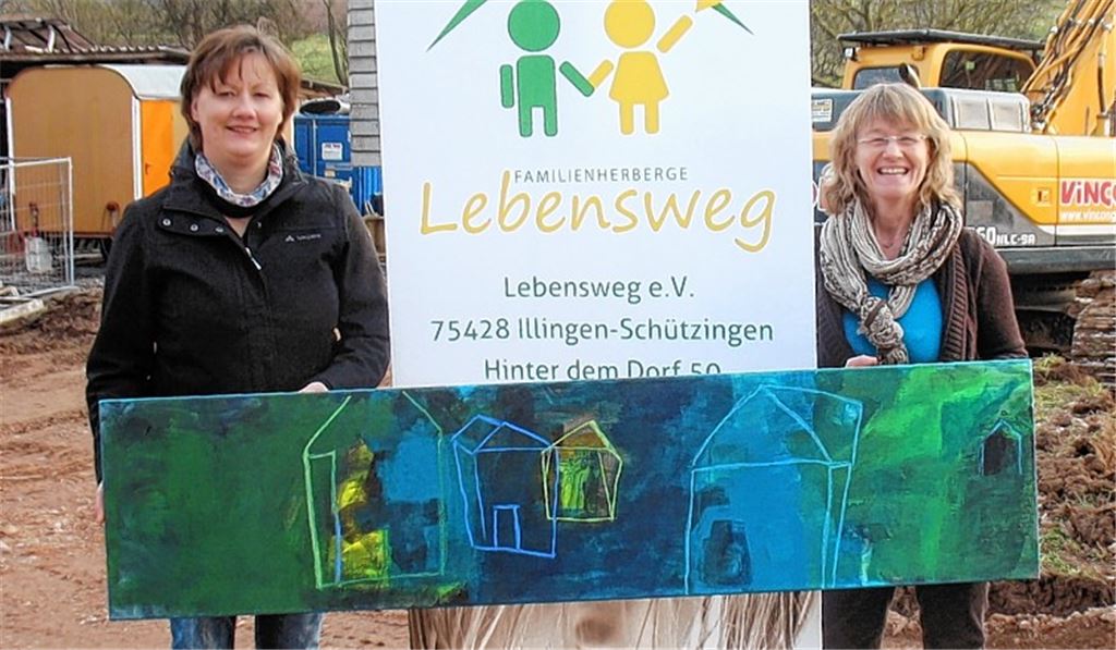 Kunst und Geld für die Herberge Lebensweg