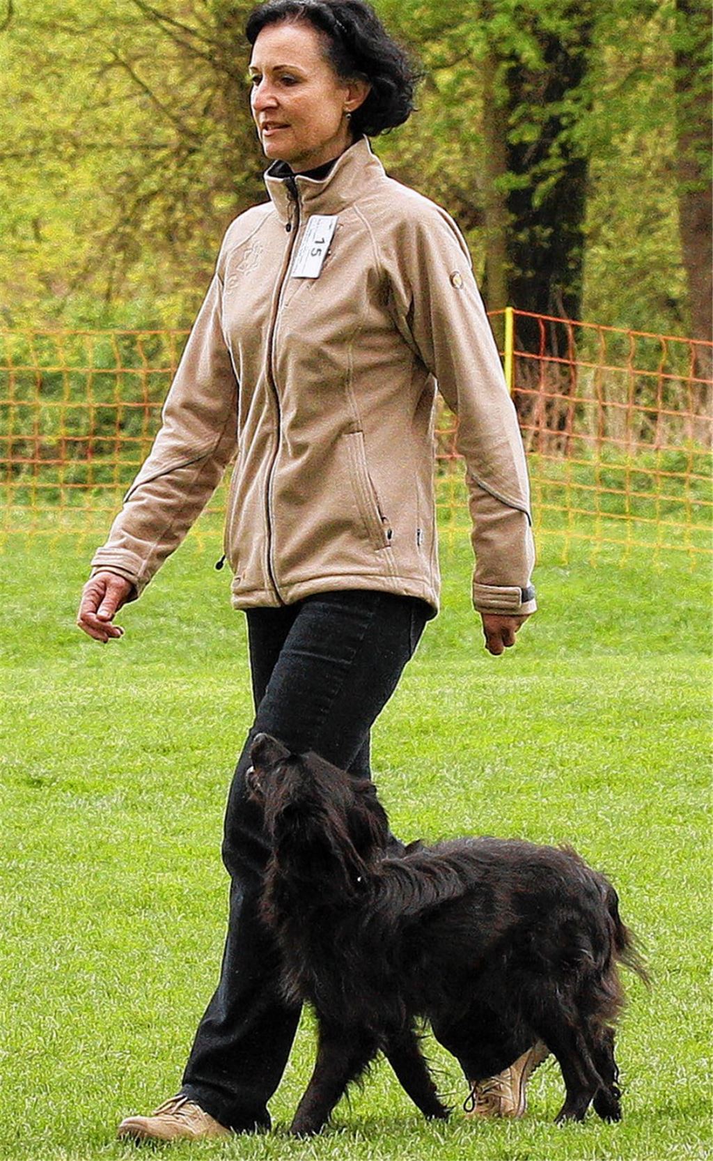 Andrea Schellenberger und Demi. Foto: Heintel