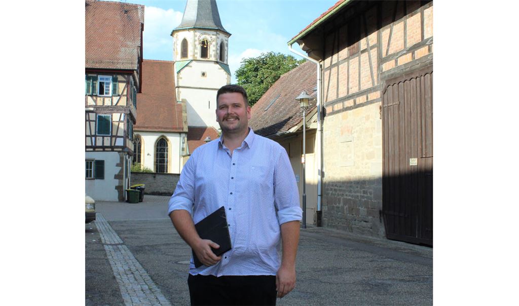 Andreas Scheuermann ist nicht nur CDU-Chef im Illinger Gemeinderat, sondern auch jüngstes Mitglied im Kreisrat. Foto: Prokoph