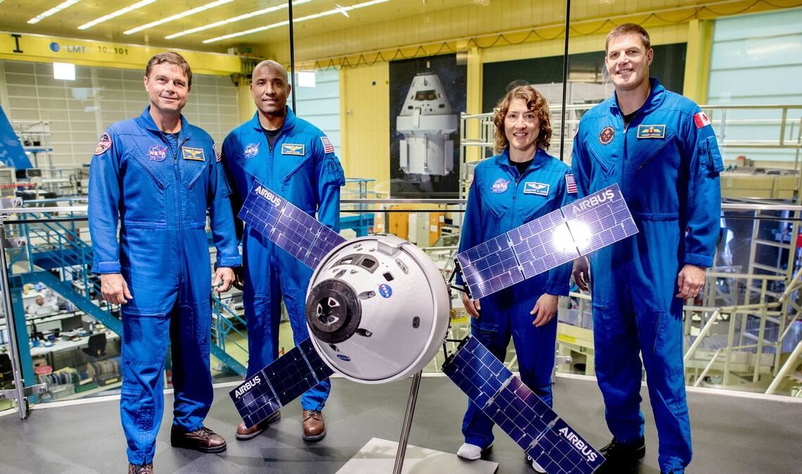 Anfang April sollen mit der Mission "Artemis 2" wieder Menschen um den Mond fliegen. (Archivfoto)