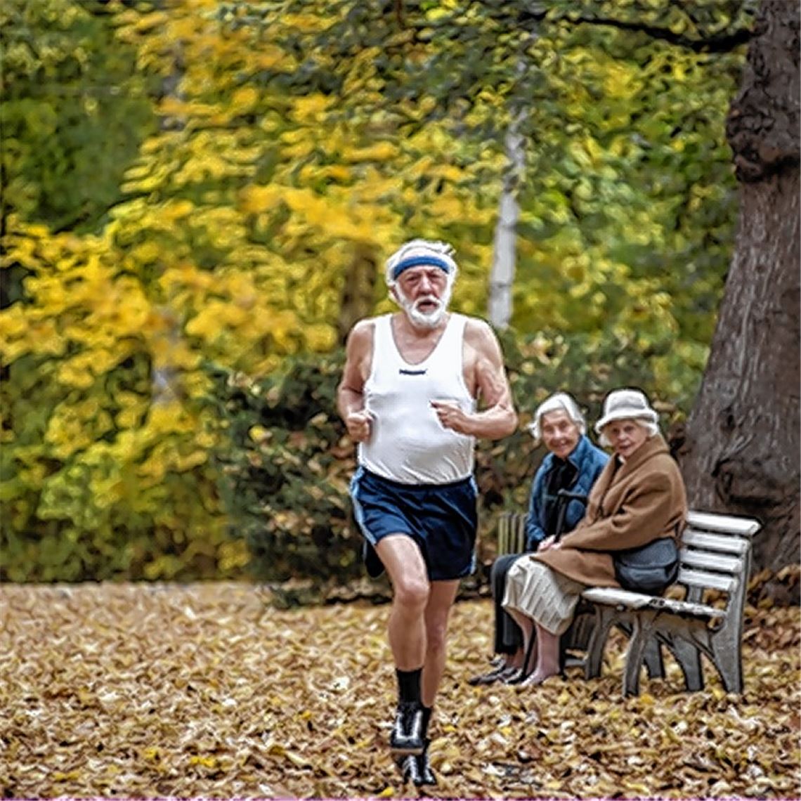 Anfangs belächelt, später bewundert: Paul trainiert für den Berlin-Marathon.