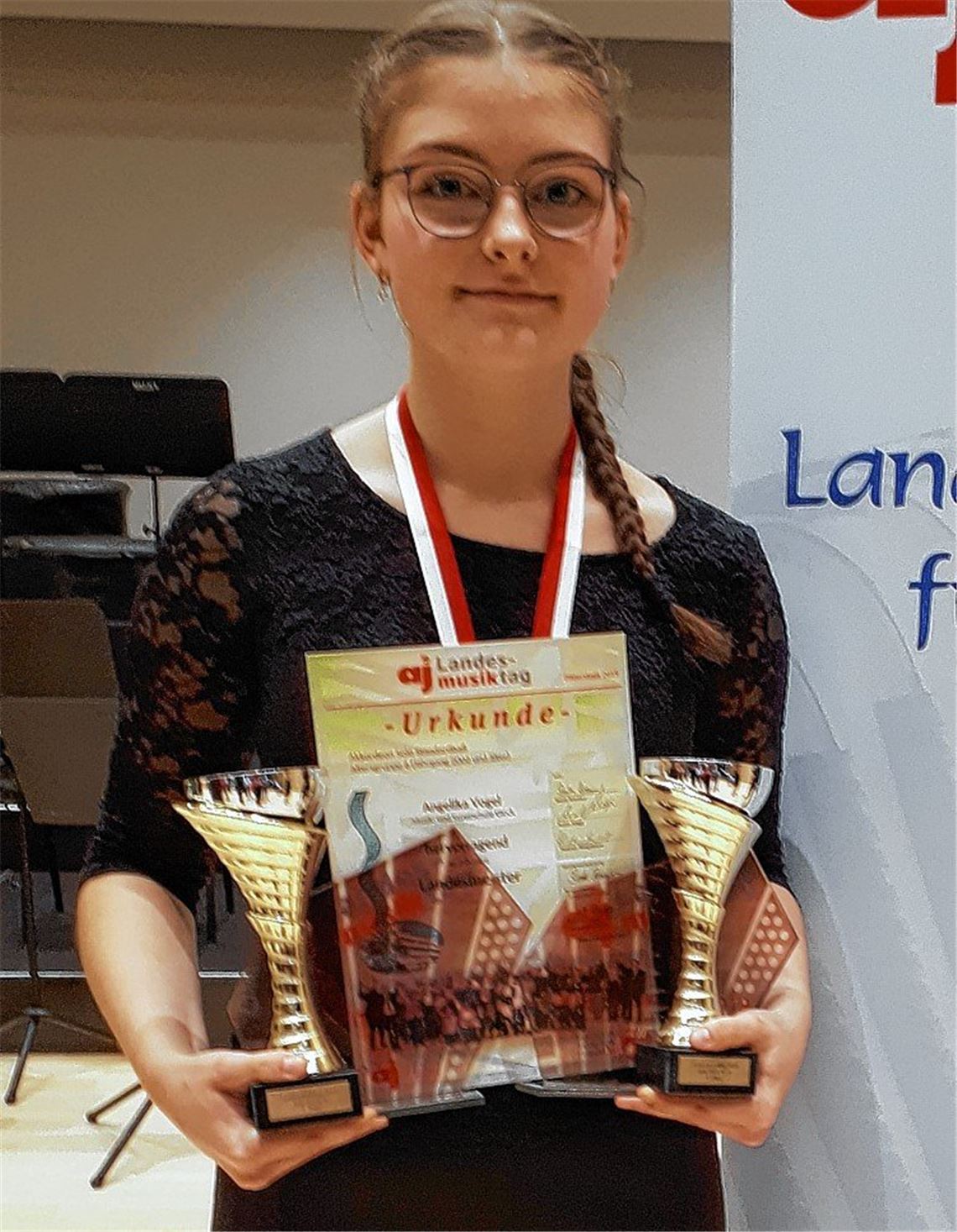 Angelika Vogel wird zweifache Landesmeisterin