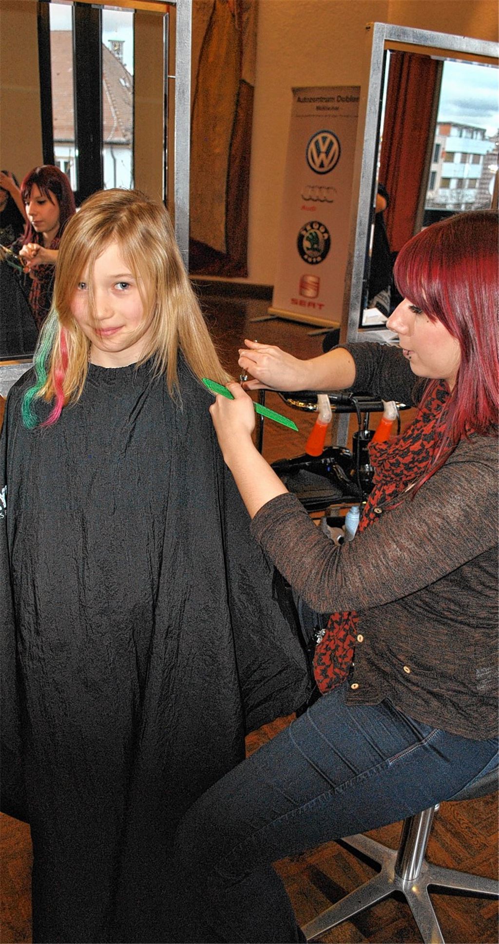 Anit lässt sich für den guten Zweck verschönern. 