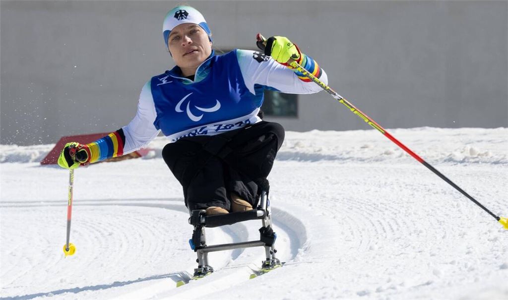 Anja Wicker hofft im Val di Fiemme auf eine weitere paralympische Medaille – vor vier Jahren holte sie in Peking Bronze.