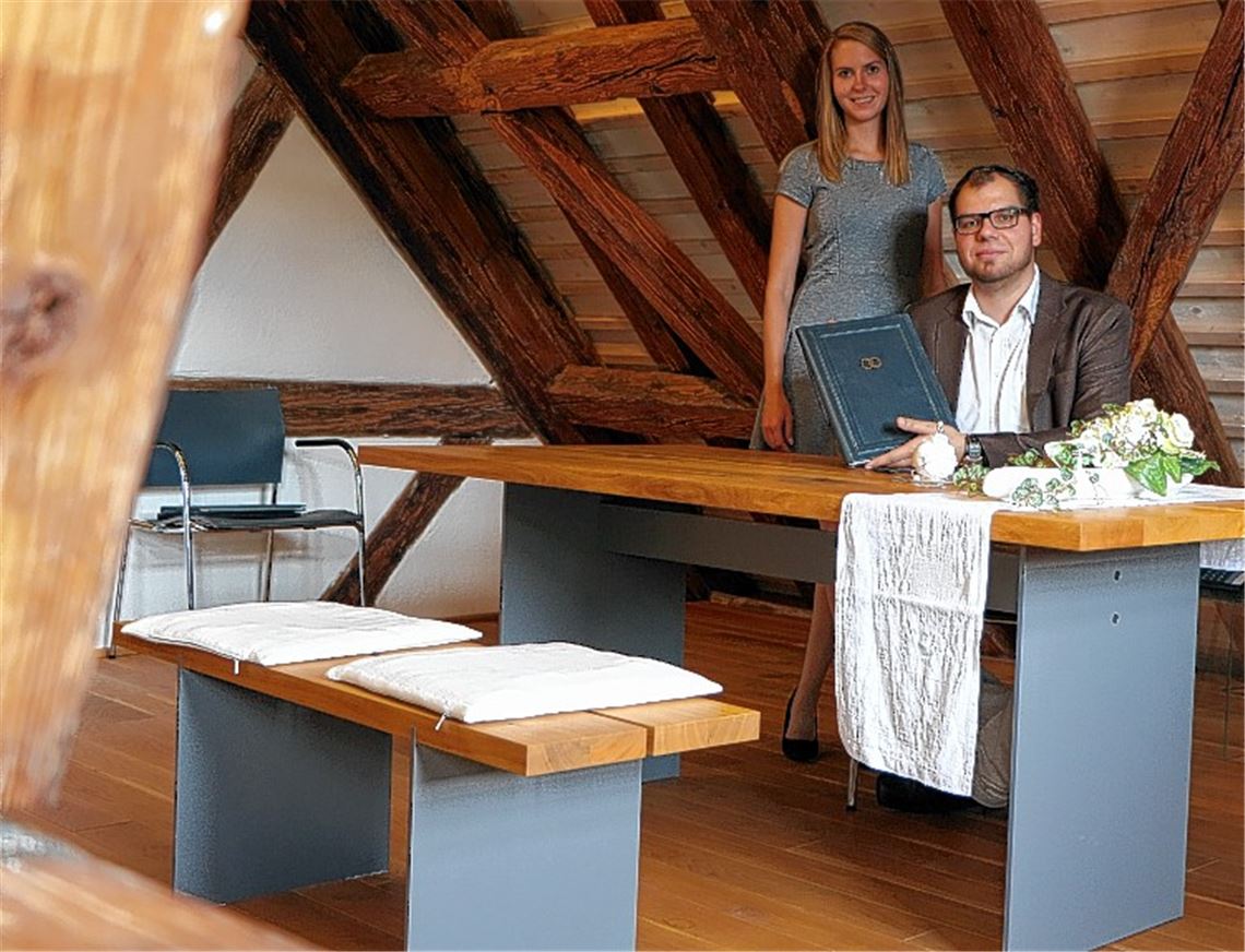 Wiernsheim vergrößert sein Standesamt-Team