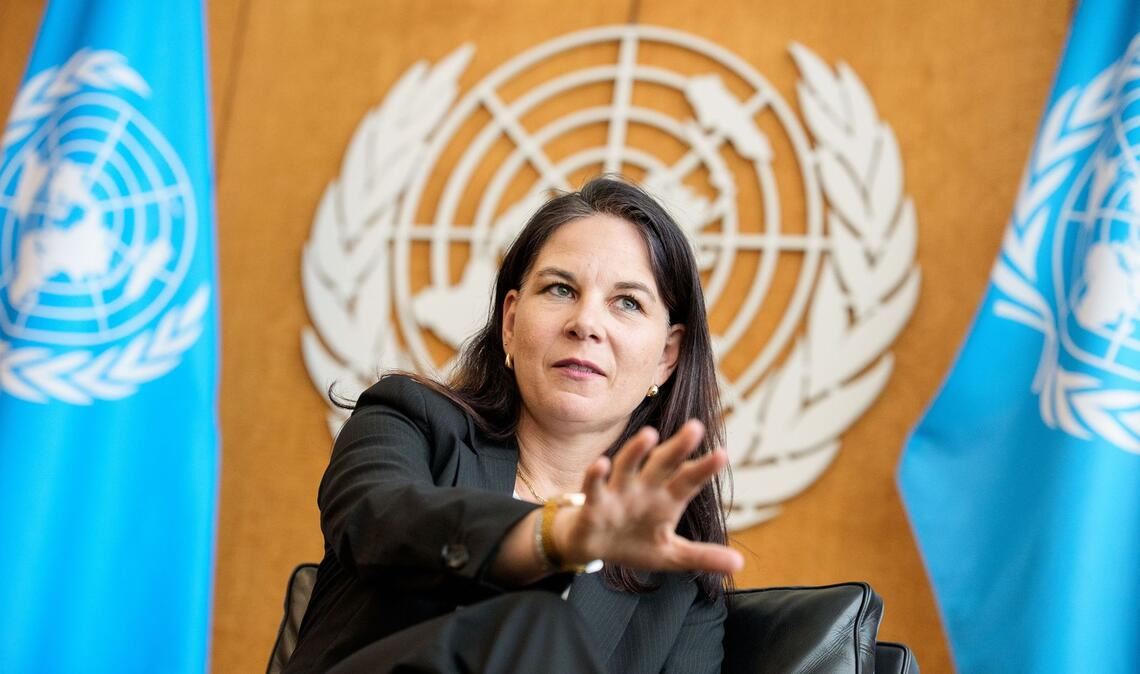 Annalena Baerbock hält die Vereinten Nationen für alternativlos.