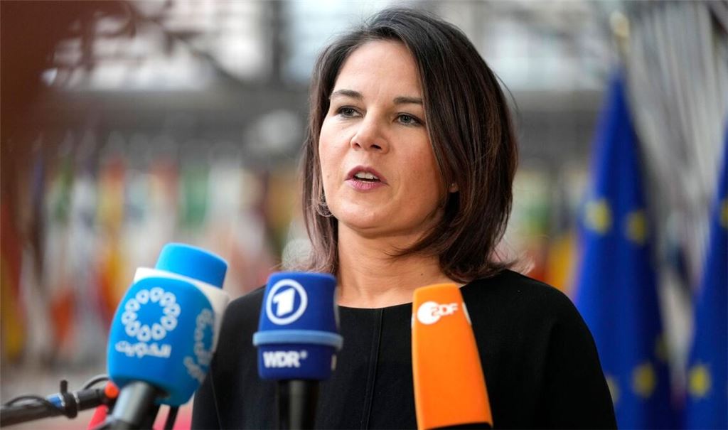 Annalena Baerbock ist zu einem Treffen der EU-Außenminister nach Brüssel gereist.