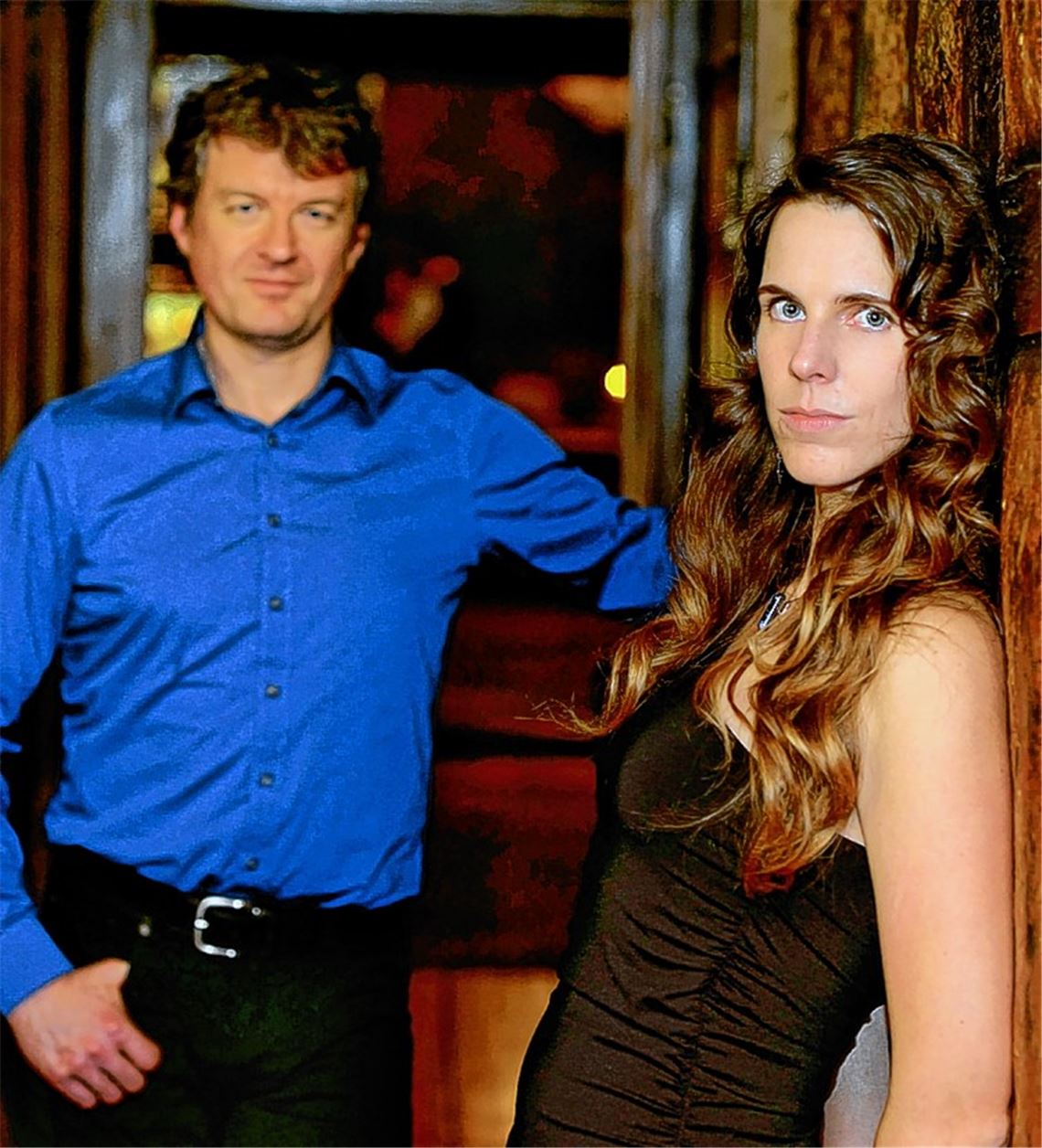 Anny Maleyes und Holger Engel freuen sich auf ihren Auftritt in „Kaffee oder Tee“. 